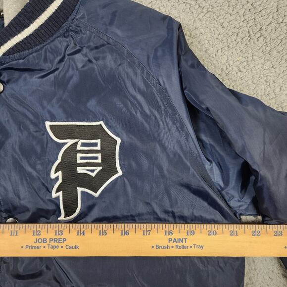 NWT Primitive Keeper Two-Fer Varsity Jacket Mens Sz Medium Skate - Picture 8 of 8